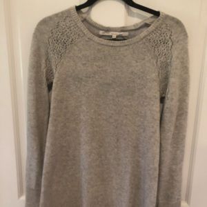 Tunic sweater gray